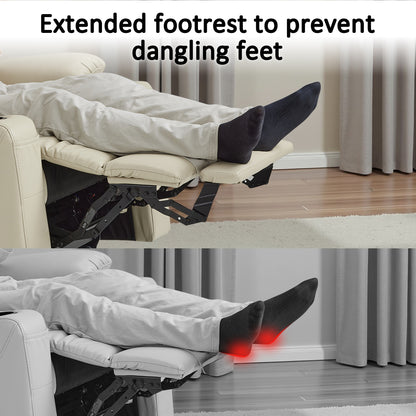 Power Lift Recliner Chair for Elderly, Faux Leather 7287|R7289