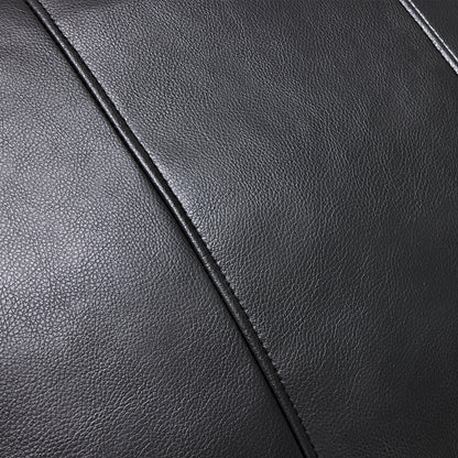 Stationary Accent Chair, Faux Leather 4629