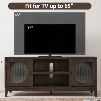 Modern TV Stand for 65 Inch TV, 60 Inch Entertainment Center, TV325