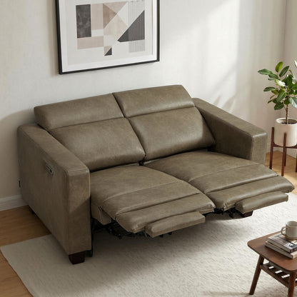 61.4'' Wall Hugger Power Loveseat for Small Spaces HL198M1