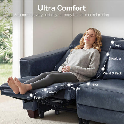 61.4'' Wall Hugger Power Loveseat for Small Spaces HL198M1|HL198M3