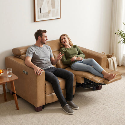 61.4'' Wall Hugger Power Loveseat for Small Spaces HL198M1|HL198M3
