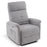 MCombo Fabric Power Recliner, Electric Swivel Glider Rocker Recliner Chair for Nursery with USB Ports, Side Pockets for Living Room, Small Space 6160-7763