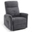MCombo Fabric Power Recliner, Electric Swivel Glider Rocker Recliner Chair for Nursery with USB Ports, Side Pockets for Living Room, Small Space 6160-7763