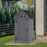 Mcombo Outdoor Wood Storage Cabinet, Small Size Garden Shed with Door and Shelves, Outside Tools Cabinet for Patio (30.3”x21.5”x56”) 0733