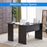USED Mcombo L Shaped Desk Corner Desk Home Office Workstation 6090-7191DK 6090-7194DK