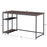 Mcombo Computer Desk with Shelves, Office Desk for Living Room,Small Desk with Storage Space 6090-WHALE