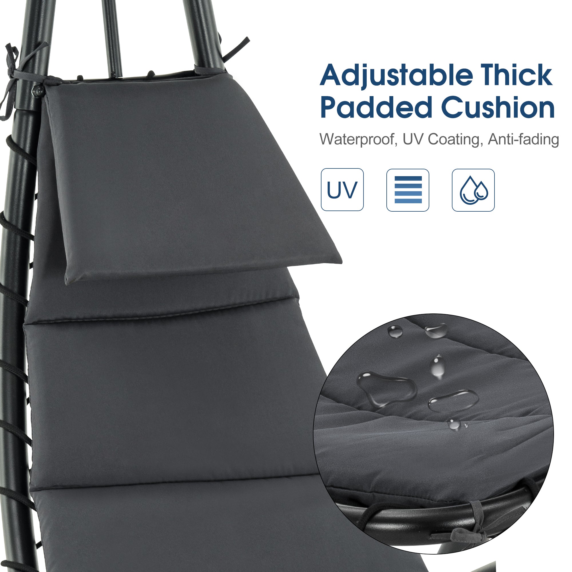 Outdoor Chaise Lounge Chair, 4097