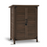 MCombo Outdoor Wood Storage Cabinet, Small Size Garden Wooden Tool Shed with Double doors, Outside Tools Cabinet for Backyard (24.6”x 18.3”x38.2”) 0985