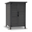 Mcombo Outdoor Wood Storage Cabinet, Small Size Garden Wooden Tool Shed with Double doors, Outside Tools Cabinet for Backyard (24.6”x 18.3”x38.2”) 6059-0985CR