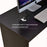 Mcombo Wood Corner Desk L-Shaped Computer Desk for Home Office Laptop PC Table 7191 Dark Brown 6090-7191DK