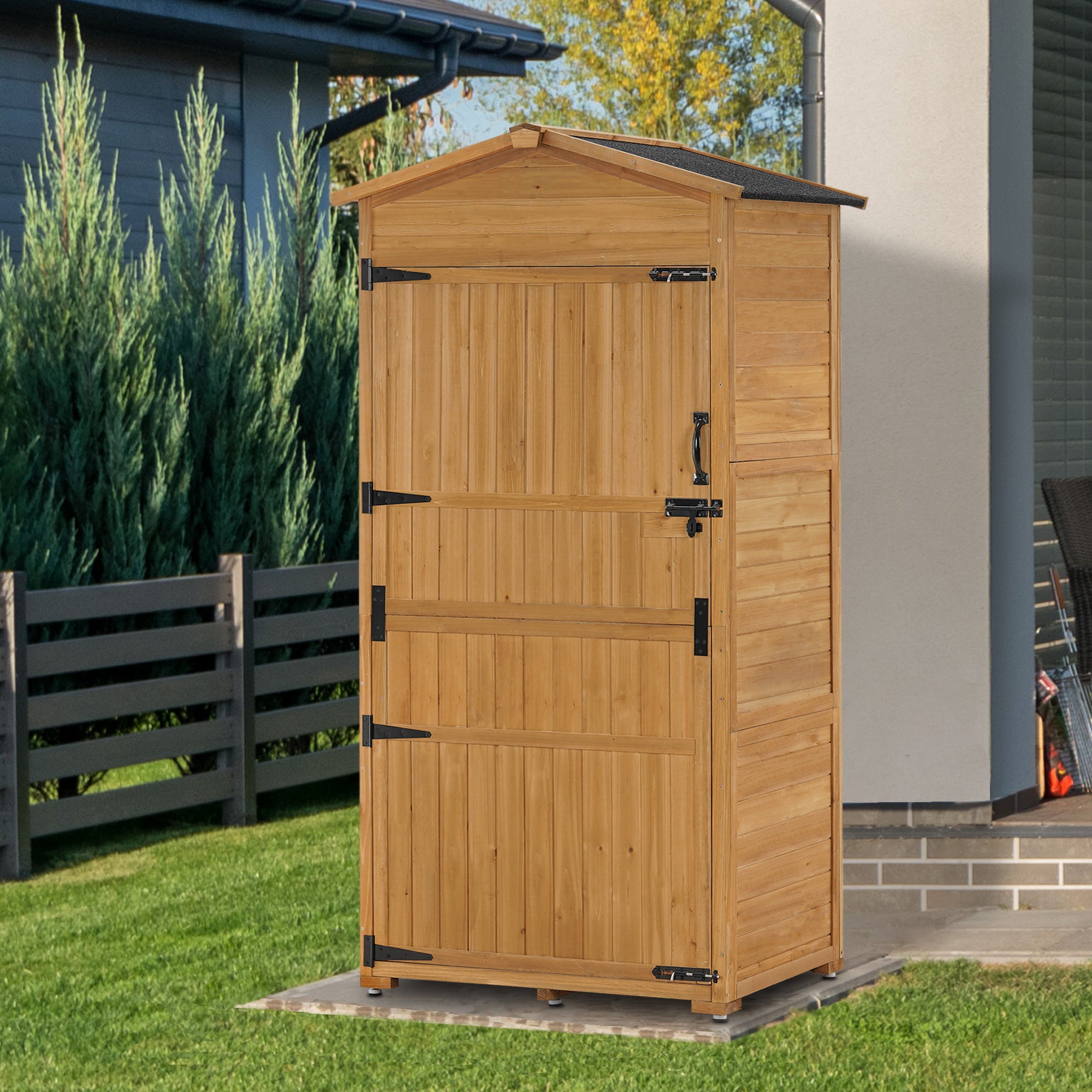 Oversize Outdoor Storage Cabinet, 1965