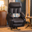 MCombo Large Electric Power Lift Recliner Chair with Extended Footrest for Big and Tall Elderly People, Hand Remote Control, Lumbar Pillow, USB Ports, 7426