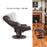 Mcombo Recliner with Ottoman Reclining Chair with Massage and Lumbar Pillow, 360 Degree Swivel Wood Base, Faux Leather 9068