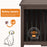 Mcombo Wooden Dog Crate Furniture End Table with Door, No Assembly Portable Foldable Pet Crate Dog Kennel Indoor with Removable Tray
