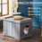 Lovupet Wooden Cat Washroom Bench, Wood Cat Litter Box Enclosure Hidden Side Table Furniture, Pet Kitty House Cabinet for Living Room ,Indoor Outdoor 6012-0657EY