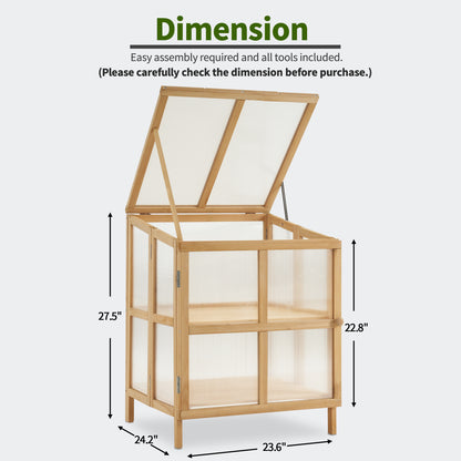 Portable Cold Frame Greenhouse, Foldable, 0122