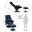 MCombo Recliner with Ottoman, Reclining Chair with Massage, Chenille Fabric Swivel Recliner Chairs for Living Room 4828