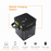 370Wh/100000mAh Portable Generator Power Source Supply Energy Storage Battery Charged by AC Outlet USB LED