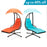 MCombo Hanging Chaise Lounger Chair Arc Stand Air Porch patio Swing Hammock Chair Canopy 1000