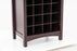 Bar Cabinet for Liquor and Glasses, Wine Rack Table Freestanding Floor Accent Sideboard for Home 6700-BT06BR