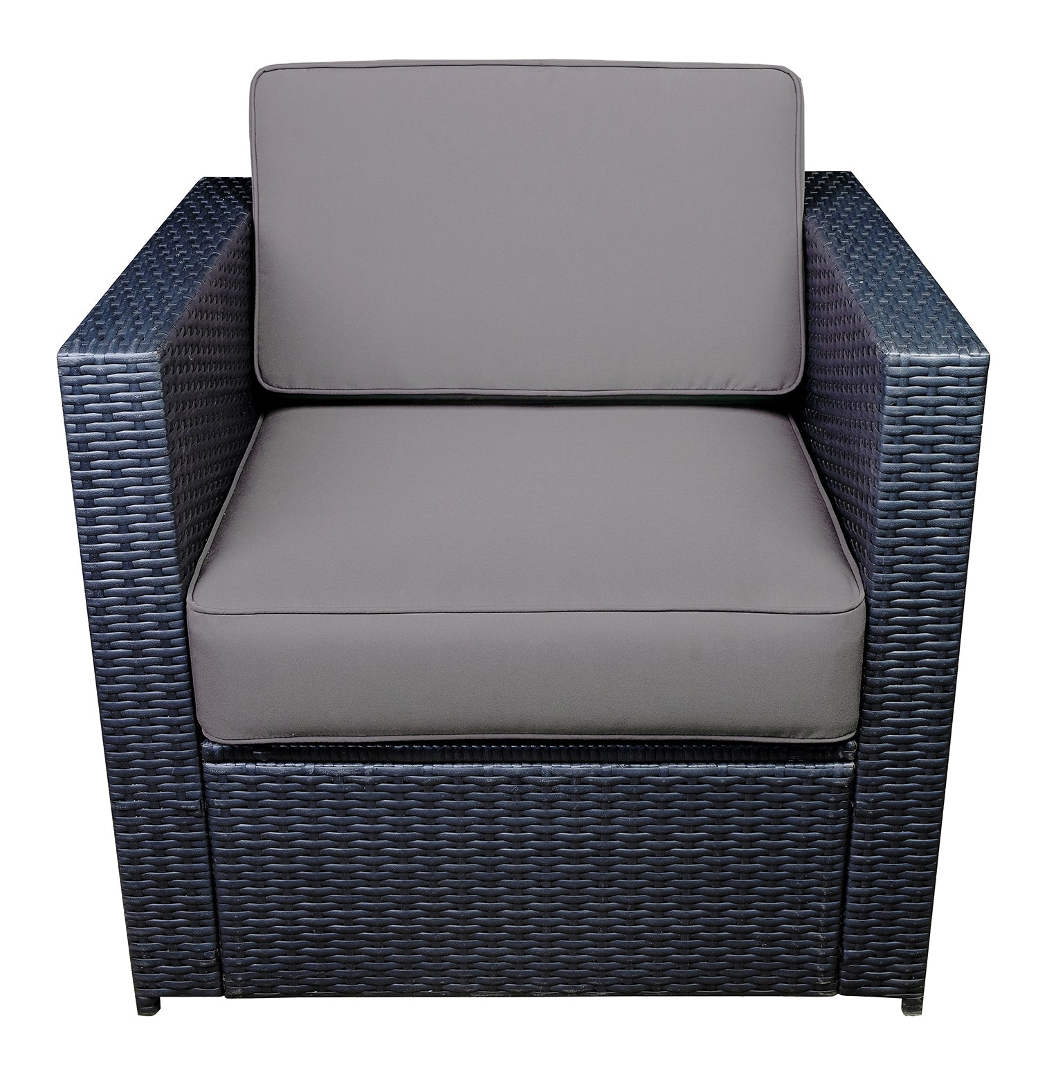 Wicker Sofa Patio Sectional, 6085-DIY-EY