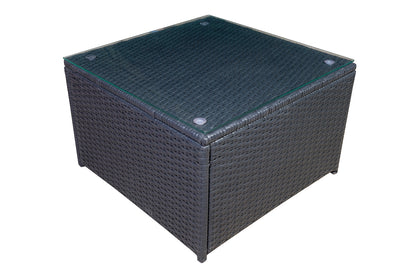 Wicker Sofa Patio Sectional, 6085-DIY-RD