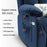Mcombo Large Power Lift Recliner Chair with Extended Footrest for Big and Tall Elderly People, USB Ports, Fabric 7426