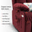 Mcombo Large Power Lift Recliner Chair with Extended Footrest for Big and Tall Elderly People, USB Ports, Fabric 7426