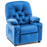 Mcombo Big Kids Recliner Chair with Cup Holders for Girls and Boys 3+ Age Group, 2 Side Pockets, Velvet Fabric, 7311