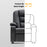 MCombo Big Kids Recliner Chair with Cup Holders for Toddler Boys and Girls, 2 Side Pockets, 3+ Age Group, Faux Leather 7322