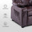 MCombo Big Kids Recliner Chair with Cup Holders for Toddler Boys and Girls, 2 Side Pockets, 3+ Age Group, Faux Leather 7322