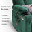 Mcombo Electric Power Lift Recliner Chair with Extended Footrest for Elderly People, 3 Positions, Hand Remote Control, Lumbar Pillow, 2 Cup Holders, USB Ports, 2 Side Pockets, Fabric 7507