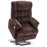Mcombo Power Lift Recliner Chair with Massage and Heat, Adjustable Headrest & Extended Footrest for Elderly People, Fabric 7533