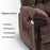 Mcombo Power Lift Recliner Chair with Massage and Heat, Adjustable Headrest & Extended Footrest for Elderly People, Fabric 7533