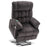 MCombo Power Lift Recliner Chair with Massage and Heat, Adjustable Headrest & Extended Footrest for Elderly People, Fabric 7533