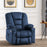 Mcombo Small Power Lift Recliner Chair with Massage and Heat for Short Elderly People, Fabric 7569