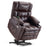 MCombo Dual Motor Power Lift Recliner Chair with Massage and Heat for Elderly People, Infinite Position, USB Ports, Cup Holders, Extended Footrest, Faux Leather 7890 (Medium) R7891(Large-Wide)