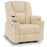 Mcombo Electric Power Recliner Chair with Massage & Heat, Extended Footrest, USB Ports, 2 Side Pockets, Cup Holders, Faux Leather 8015