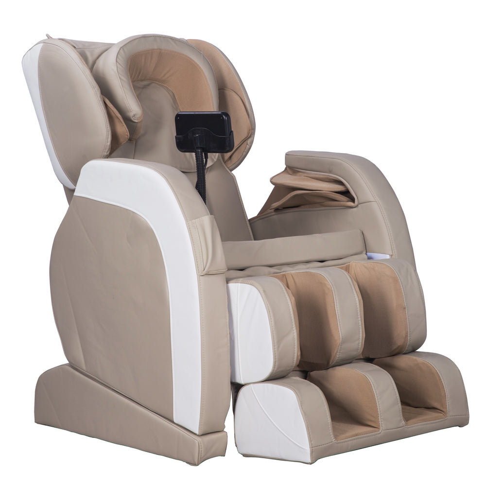 MCombo Electric Massage Chair Fullbody Shiatsu Recliner Heat Stretched Foot 6160-8886