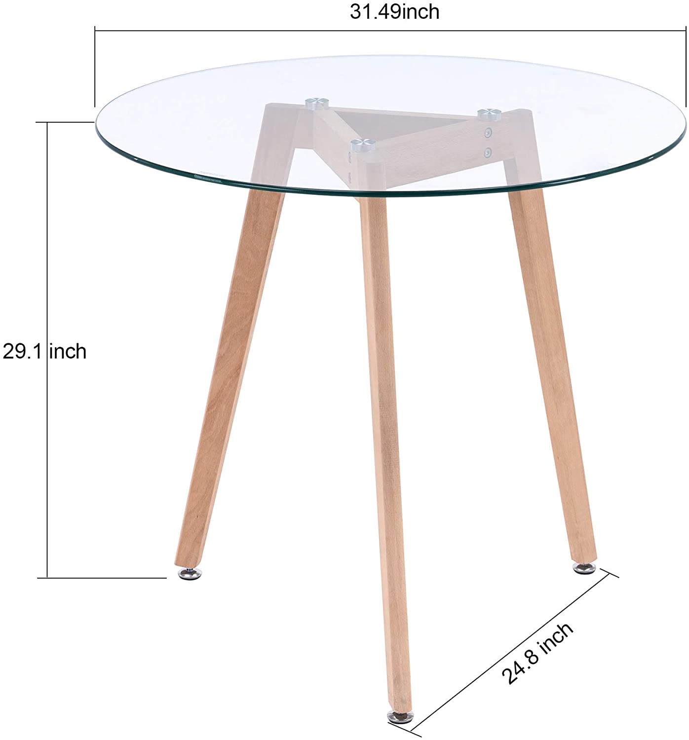 Glass Coffee Table, TAM-RD