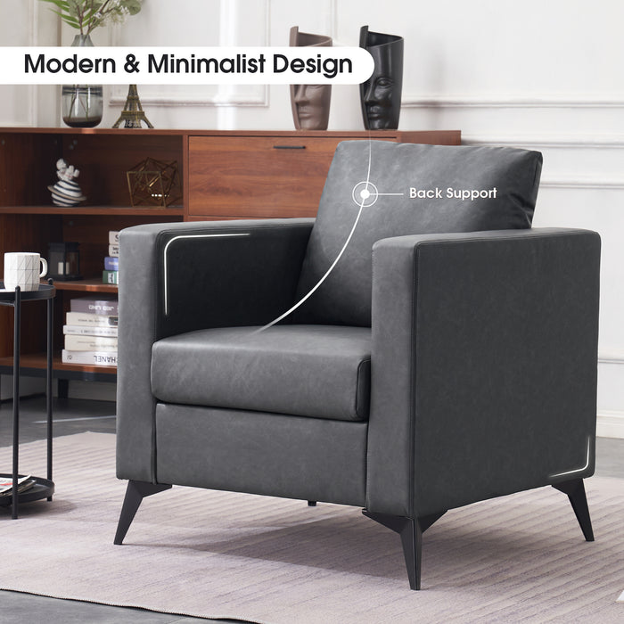 Living room chair sales with back support