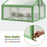 MCombo Double Box Wooden Greenhouse Cold Frame Raised Plants Bed Protection 6057-0145