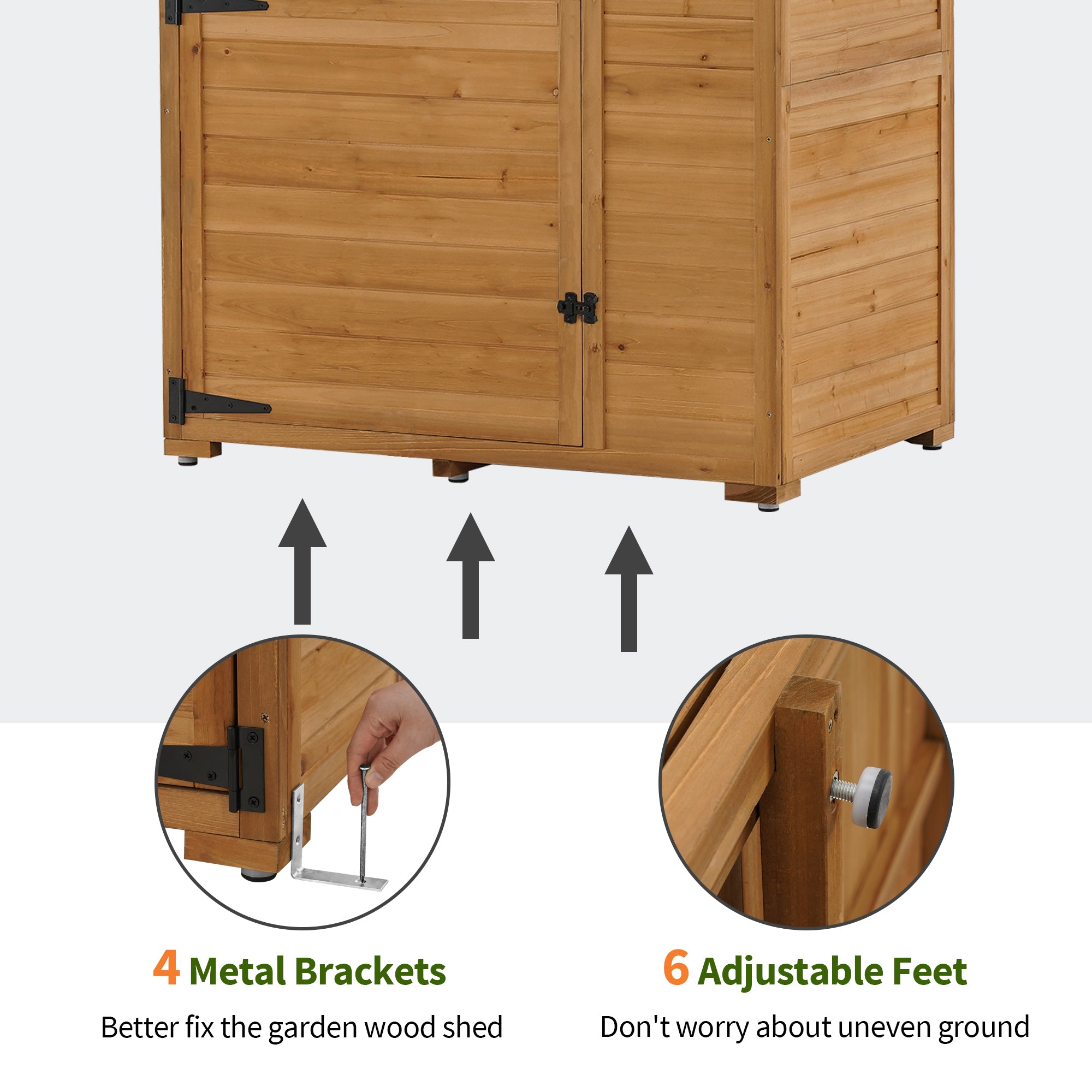 Oversize Outdoor Storage Cabinet, 1998
