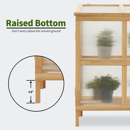 Portable Cold Frame Greenhouse, Foldable, 0122