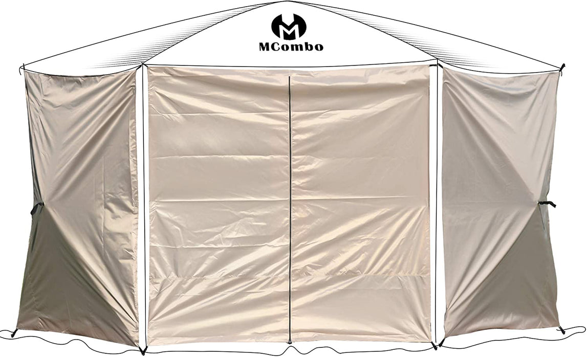 Mcombo Pop-up Portable Gazebo Screen Tent Wind Panels, 6052-P1024