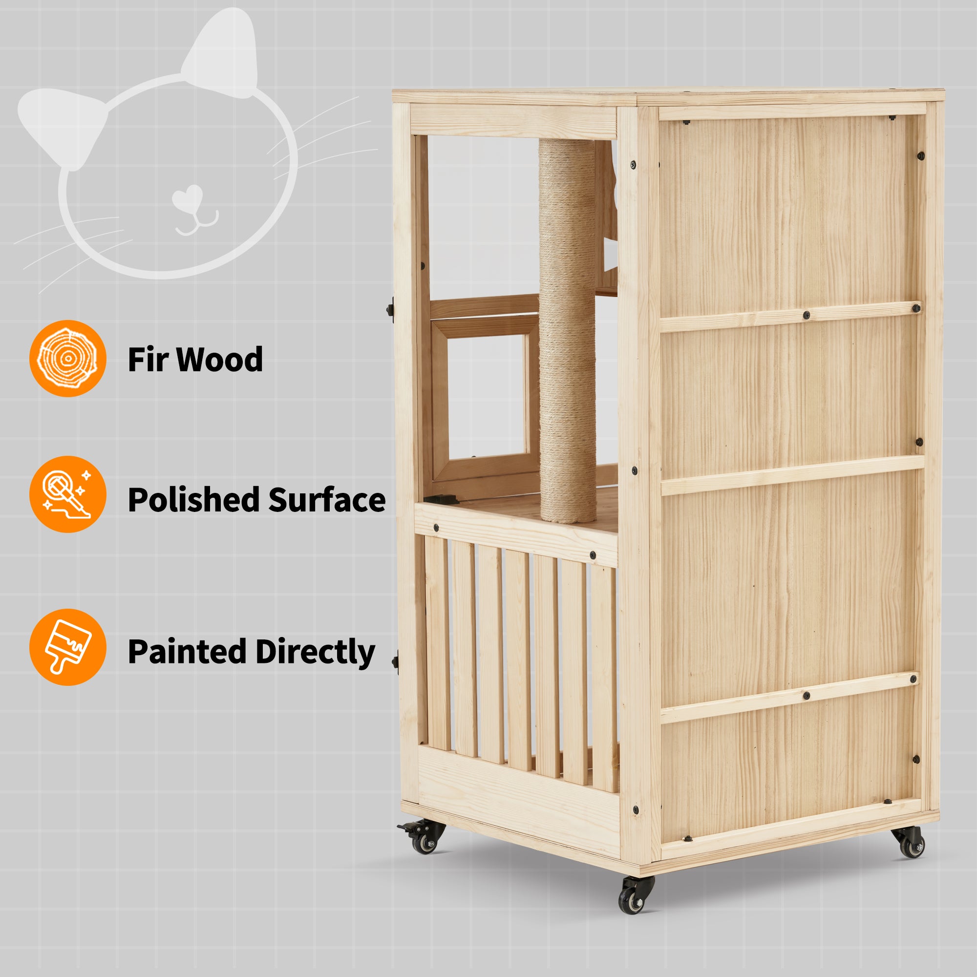Cat House for Cats/Kittens, CT15