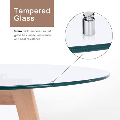 Glass Coffee Table, TAM-RD