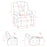 MCombo Big Kids Recliner Chair with Cup Holders for Toddler Boys and Girls, 2 Side Pockets, 3+ Age Group, Faux Leather 7322