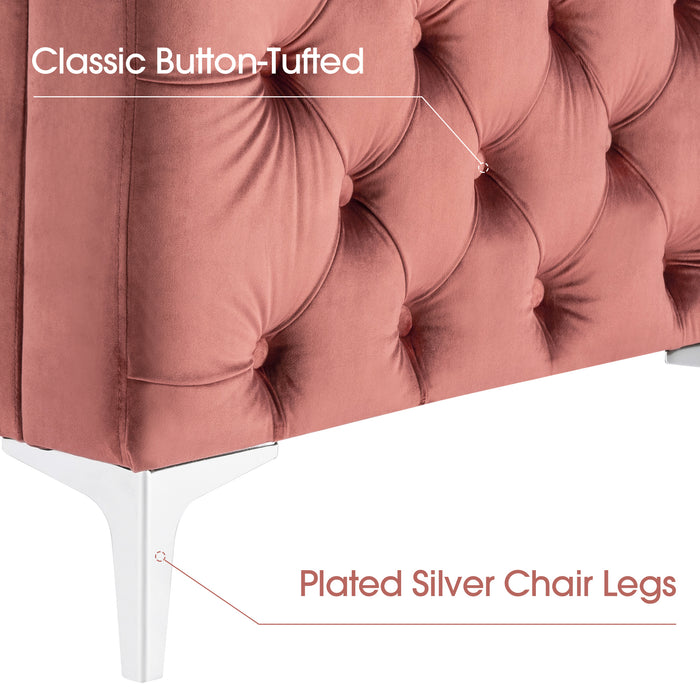 Silver sales chair legs